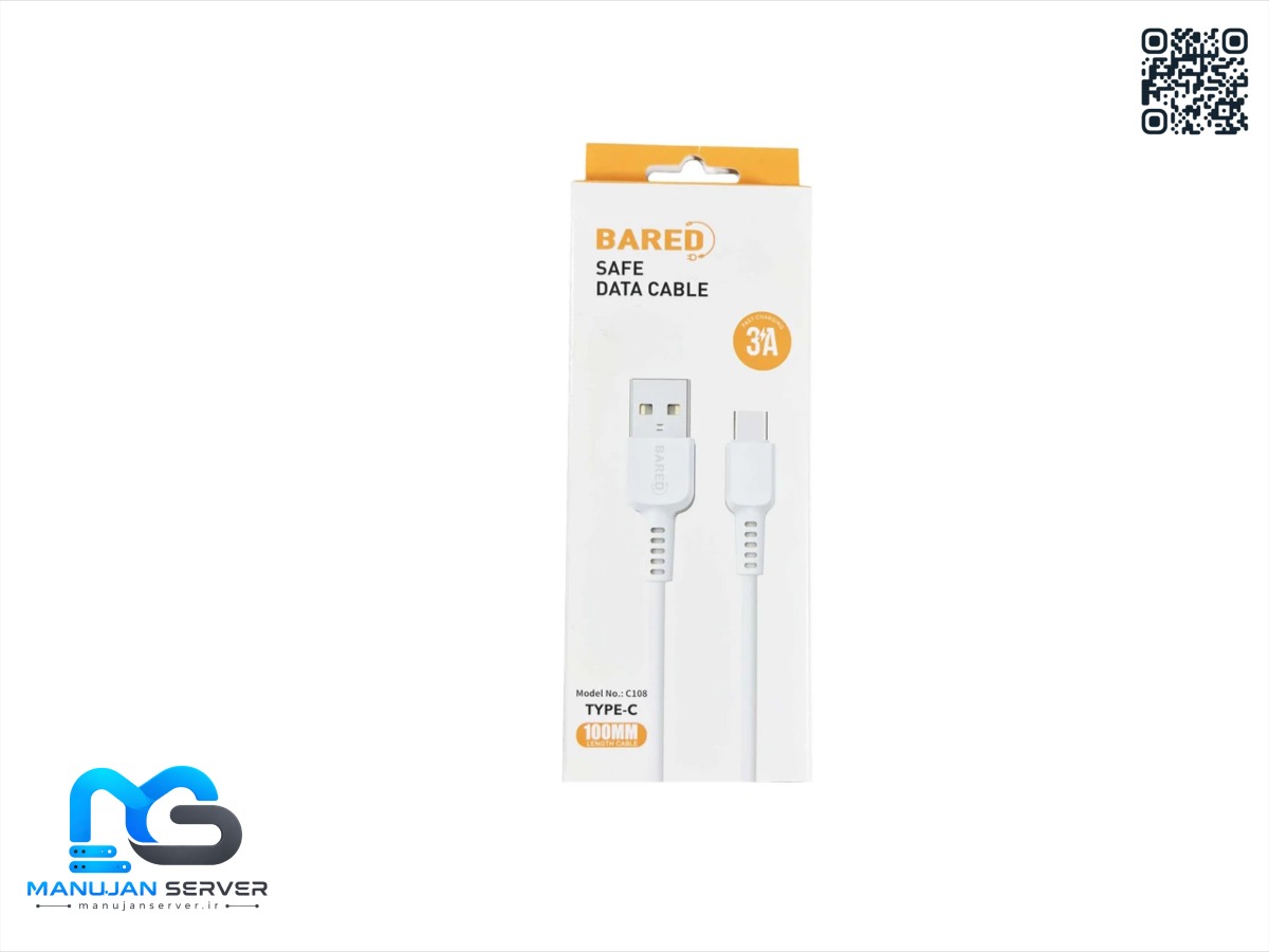 کابل تبدیل USB به Type-C بارد 3 آمپر مدل C108